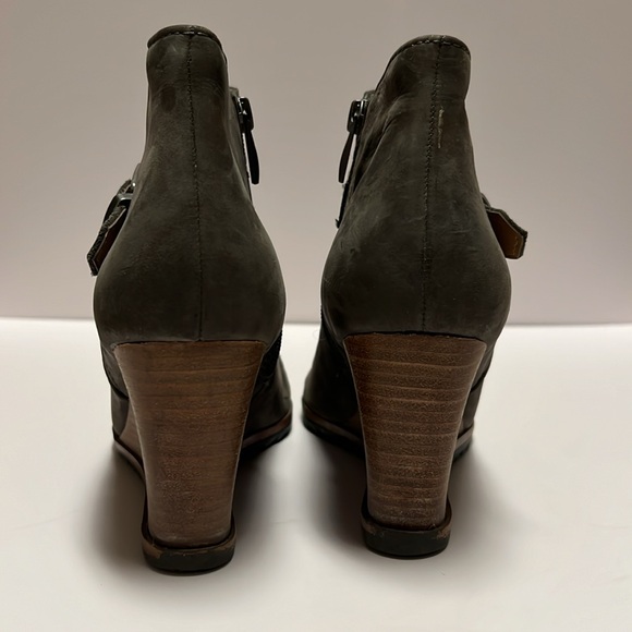 Caslon Leather Wedge Booties - Picture 4 of 5